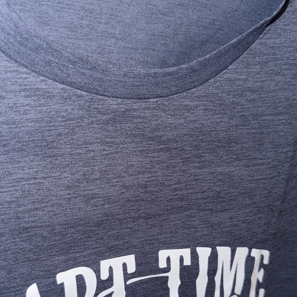 Black Graphic Tee - Part Time Hooker, Fishing Humor, NEW, size XXL - Picture 3 of 5